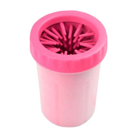 Limpia patas para perro mediano/grande rosado Sashija