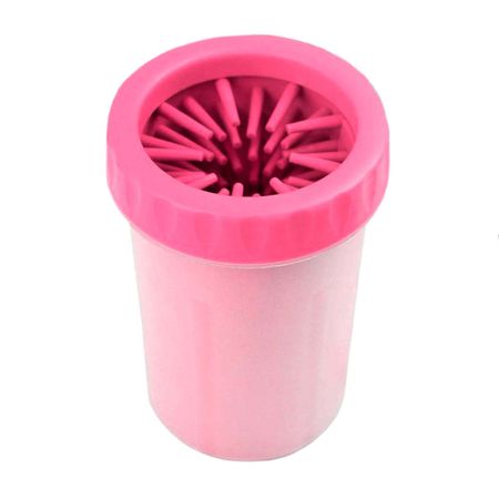 Limpia patas para perro/gato pequeño rosado Sashija