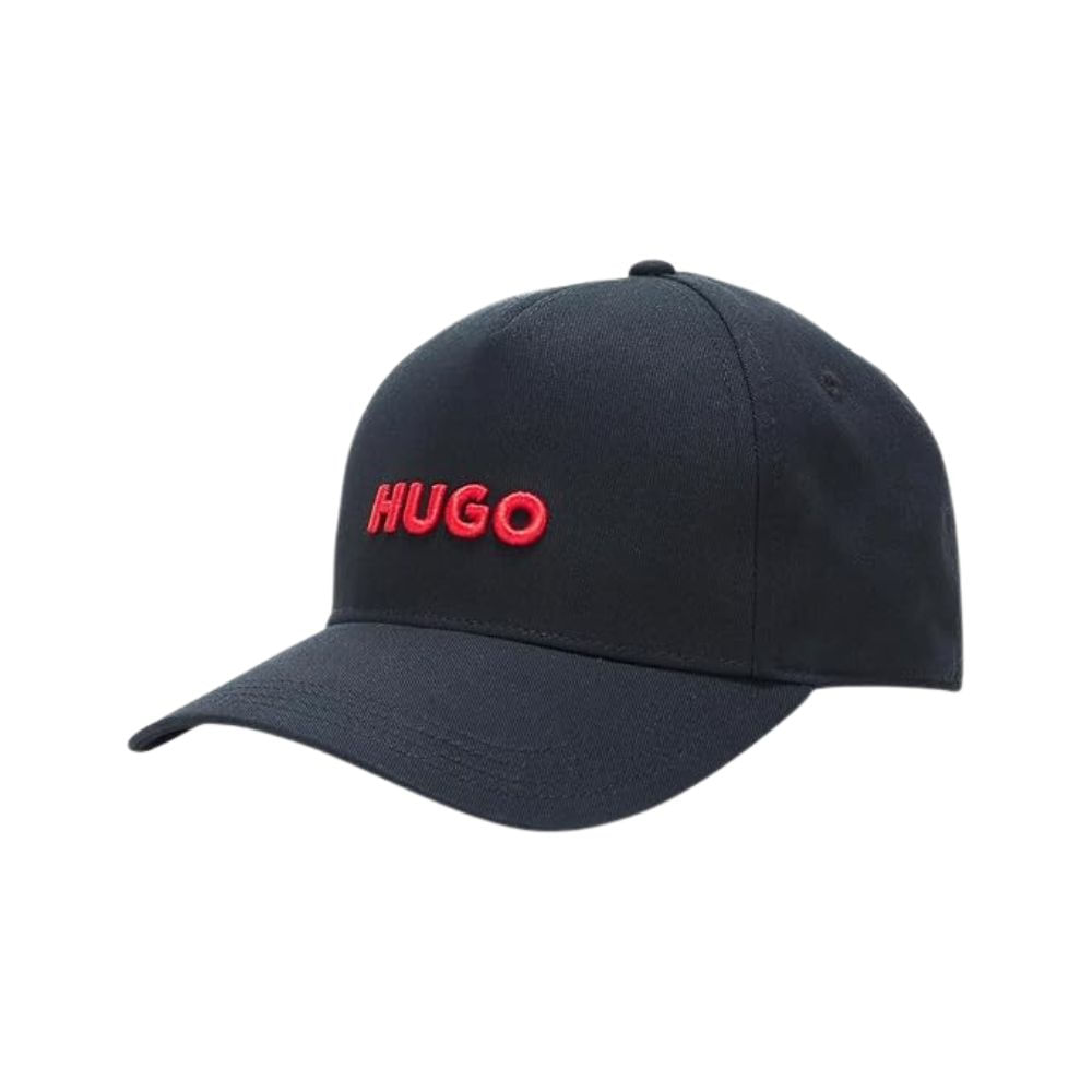 GORRA HUGO BOSS Big Logo Algodon - Rojo Negro