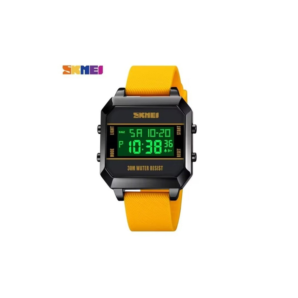 Reloj Digital SKMEI 1848 Deportivo Amarillo