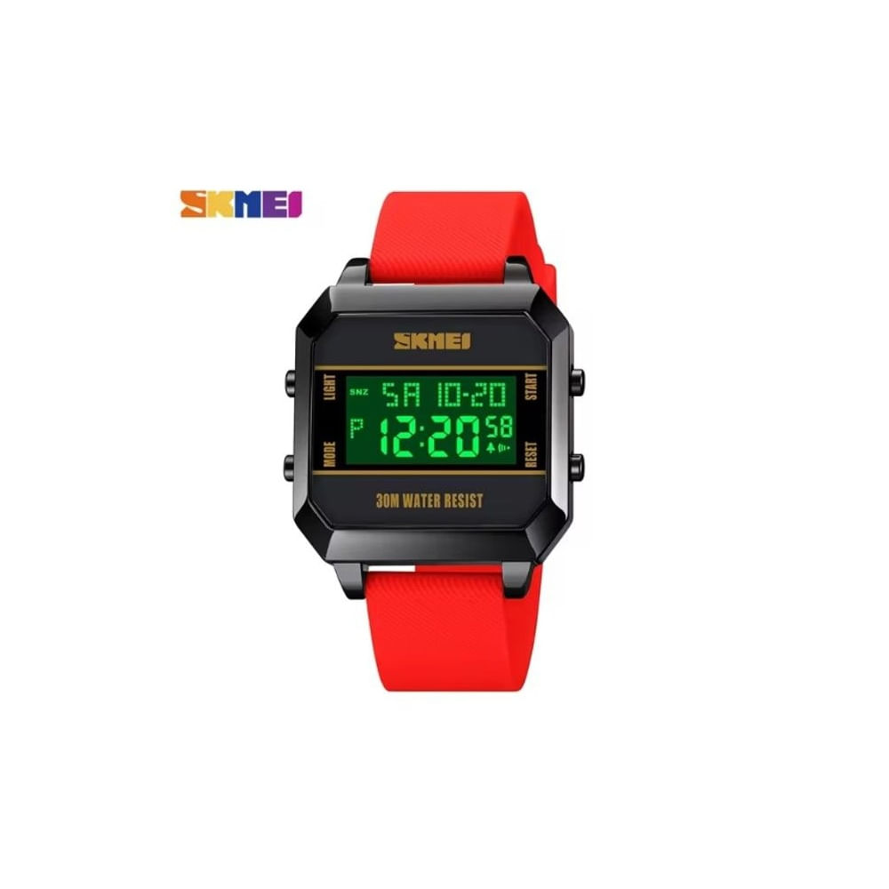 Reloj Digital SKMEI 1848 Deportivo Rojo
