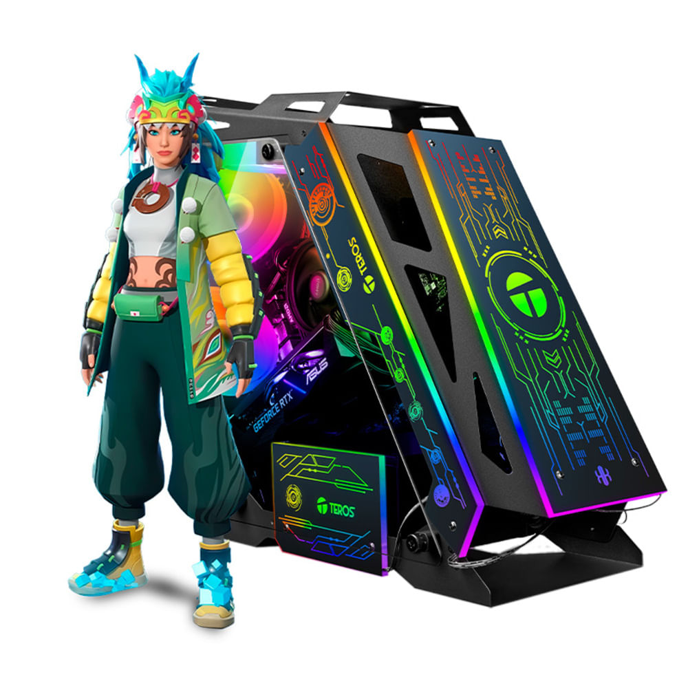 CPU GAMER HAKU RGB RYZEN 7 5700G 8GB 500GB MI PC LISTA - MIPCLISTA SOLO CPU