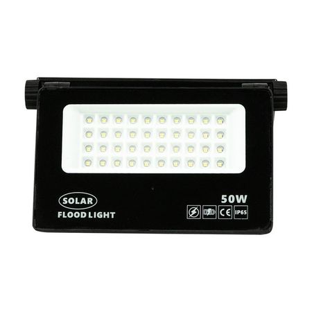 Reflector Solar Portatil Aplique 50w - 900 Lumenes