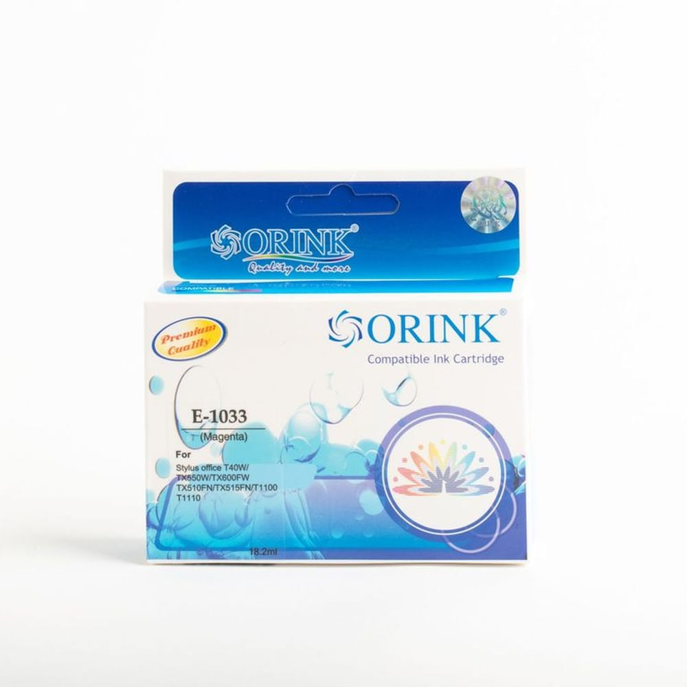 Cartucho de tinta Compatible Orink T103 Rojo  Magenta 18.2 ml