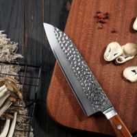 Cuchillo de chef santoku profesional VG10