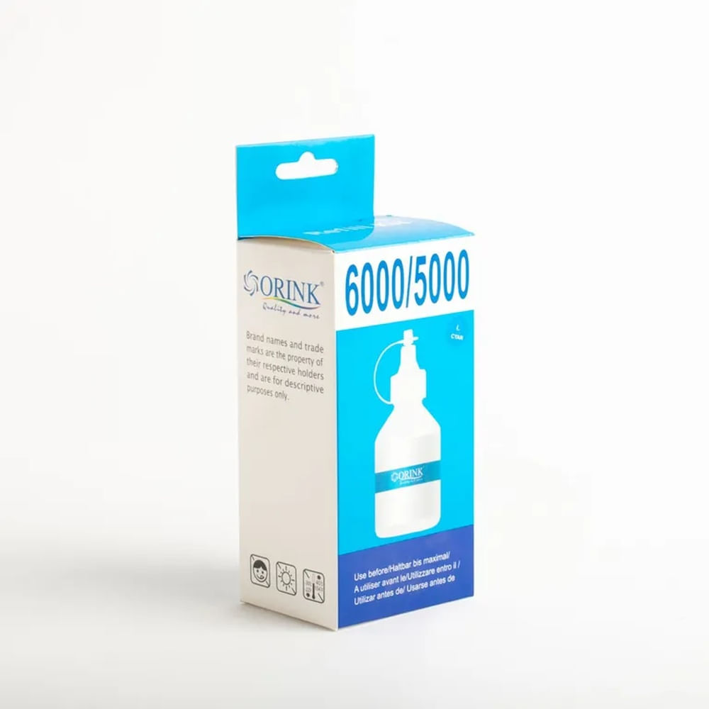 Tinta Compatible Orink 6000 5000 Cyan 50 ml