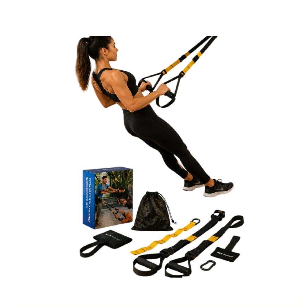Banda De Entrenamiento Elástica Multifuncional Para Ejercicios De Fuerza Y Estiramiento