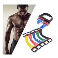 Extensor Elástico Para Ejercicios De Pecho Brazos Y Estiramiento Muscular