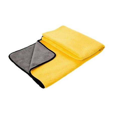 Manta toalla reversible absorbente amarillo Sashija