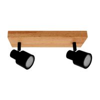Spot Tini 2 Luces Socket Gu10 Max50w No Incluye Focos Lightech
