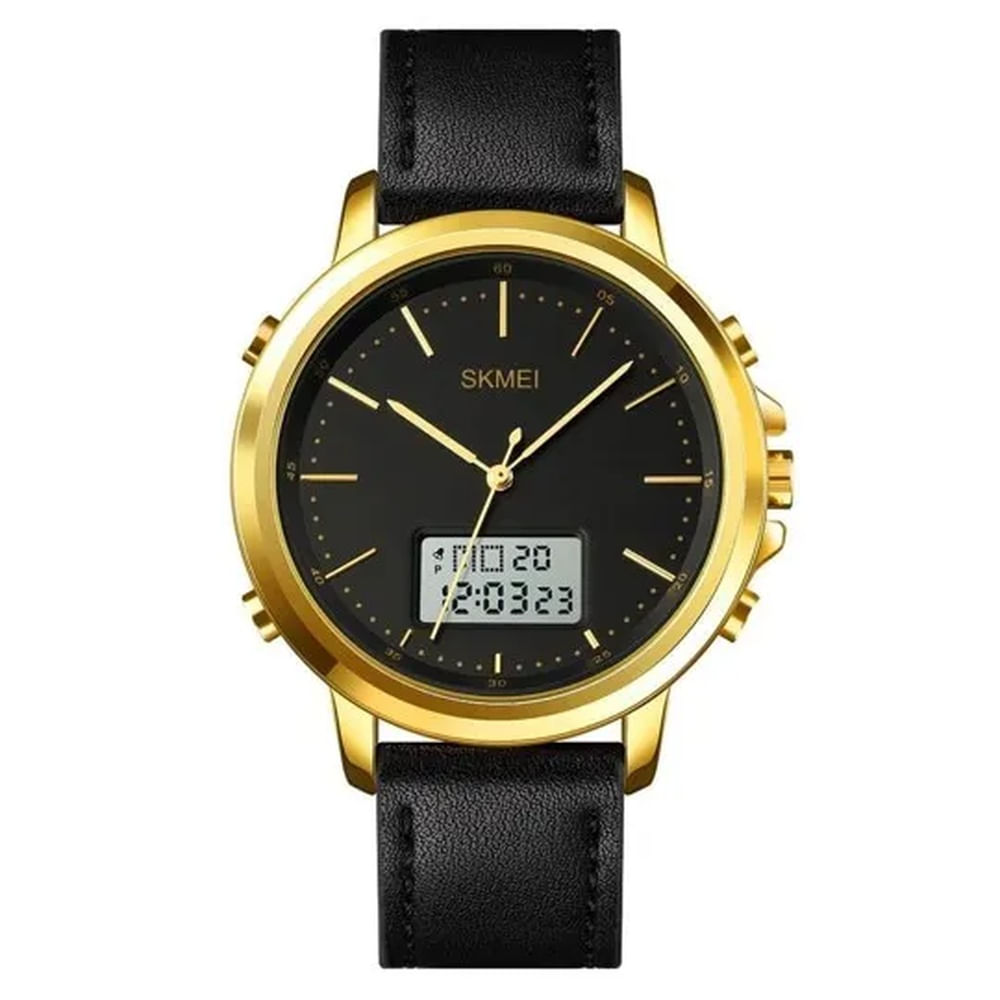 Reloj Digital SKMEI 1652 Resistente al agua Dual Time Negro