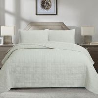 Cubrecama Pv27 Quiilt Gris