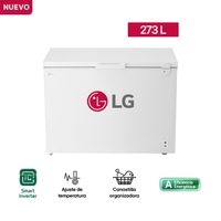 Congeladora LG GC30BGW 273L Frost Blanco