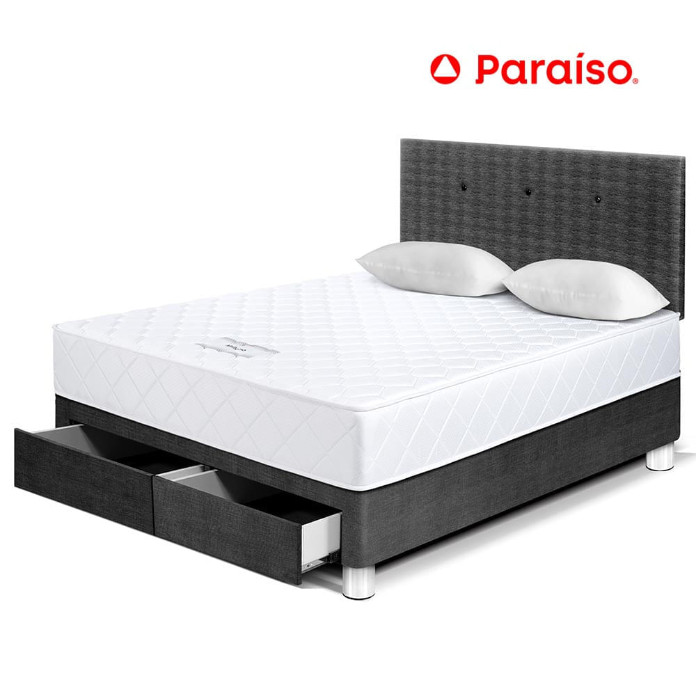 Dormitorio Milano Con Cajones 2 plazas