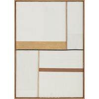 Cuadro Lineas Handpaint 50x70cm