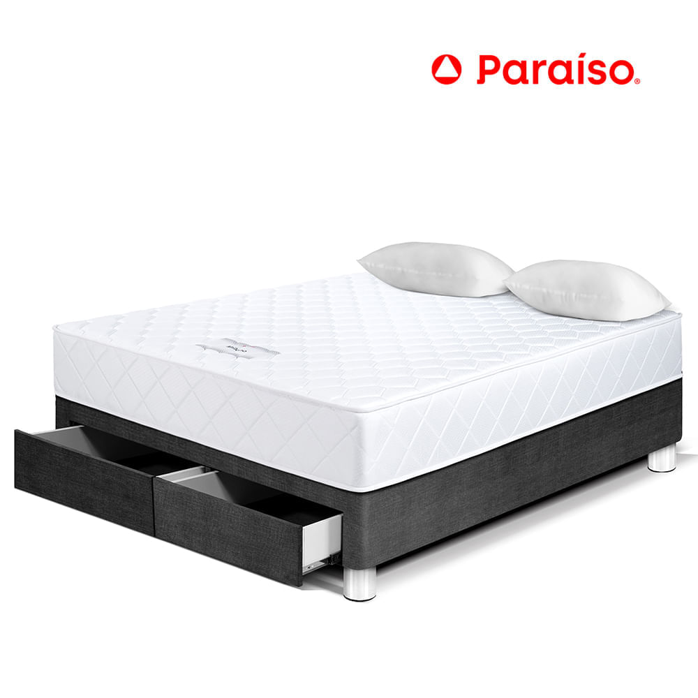 Cama Milano Con Cajones 2 plazas