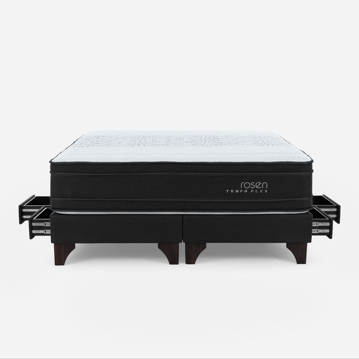 Cama con Cajones Tempo Plus Grafito King