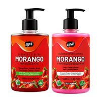 Pack Jabón Líquido Y Loción Desodorante Corporal Fresa 500 ml - ELEVE