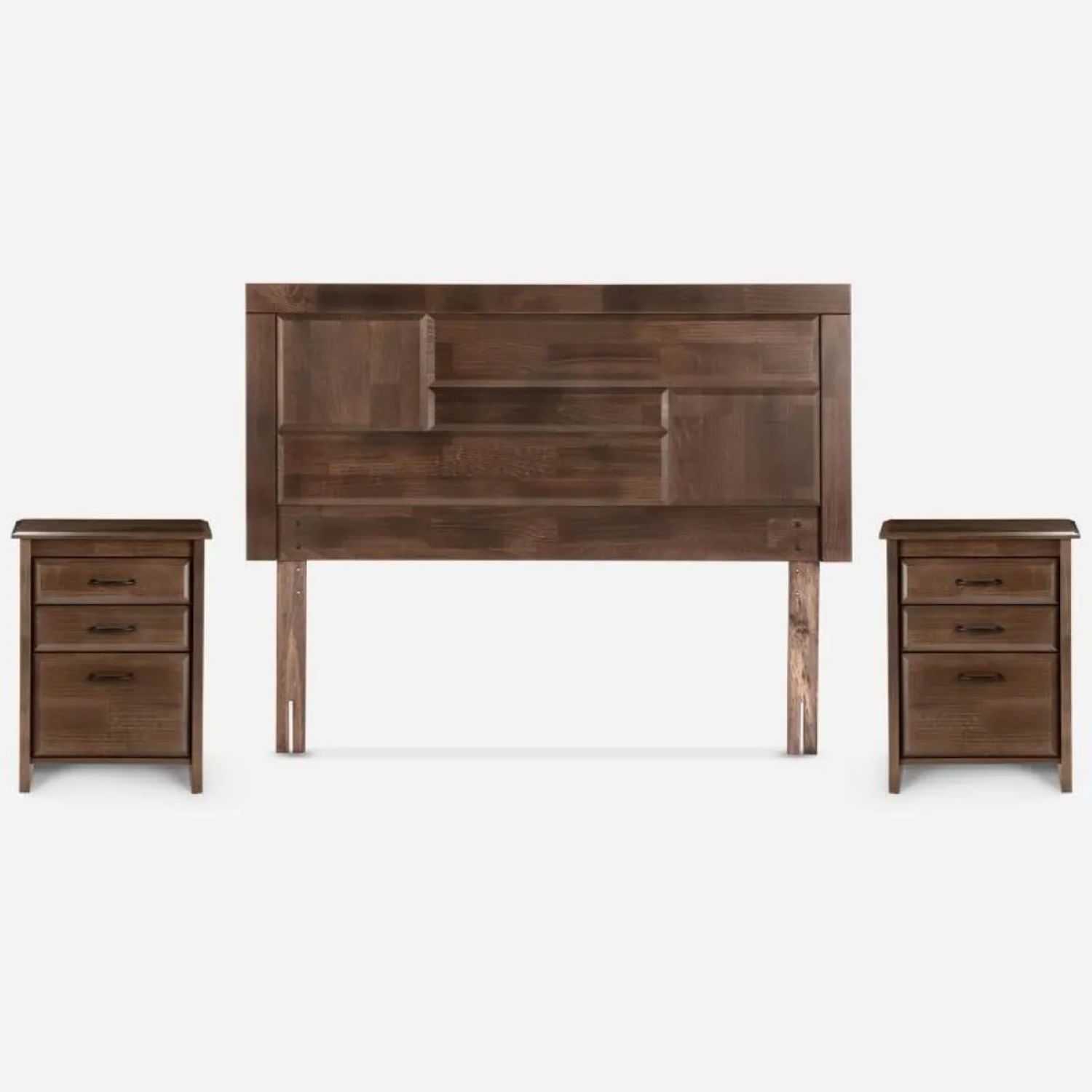 Set Dormitorio Dolce 2 Plazas Marrón