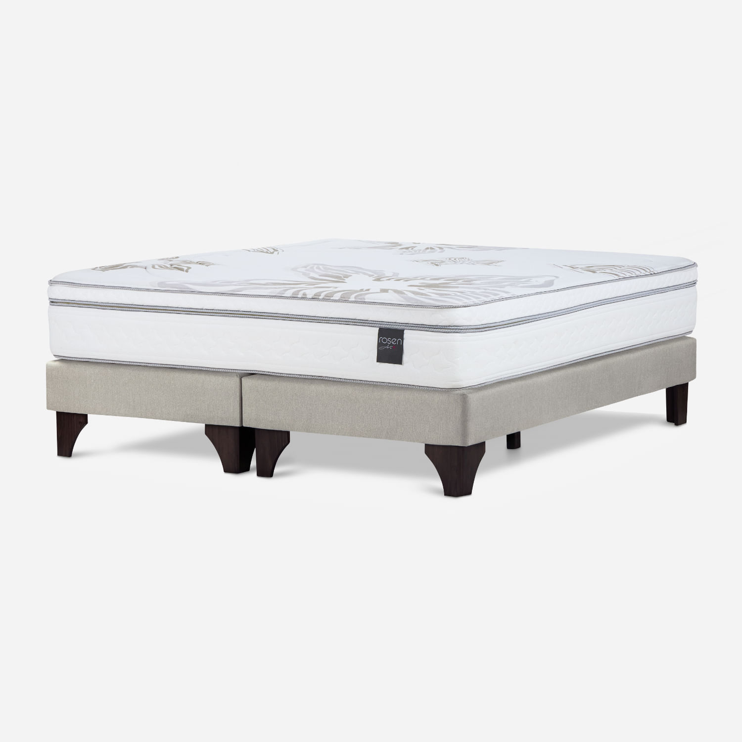 Cama Europea Art 4 King Niebla