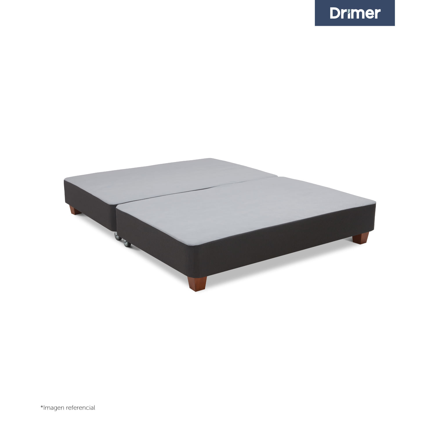 Box Tarima Americana Queen Gris