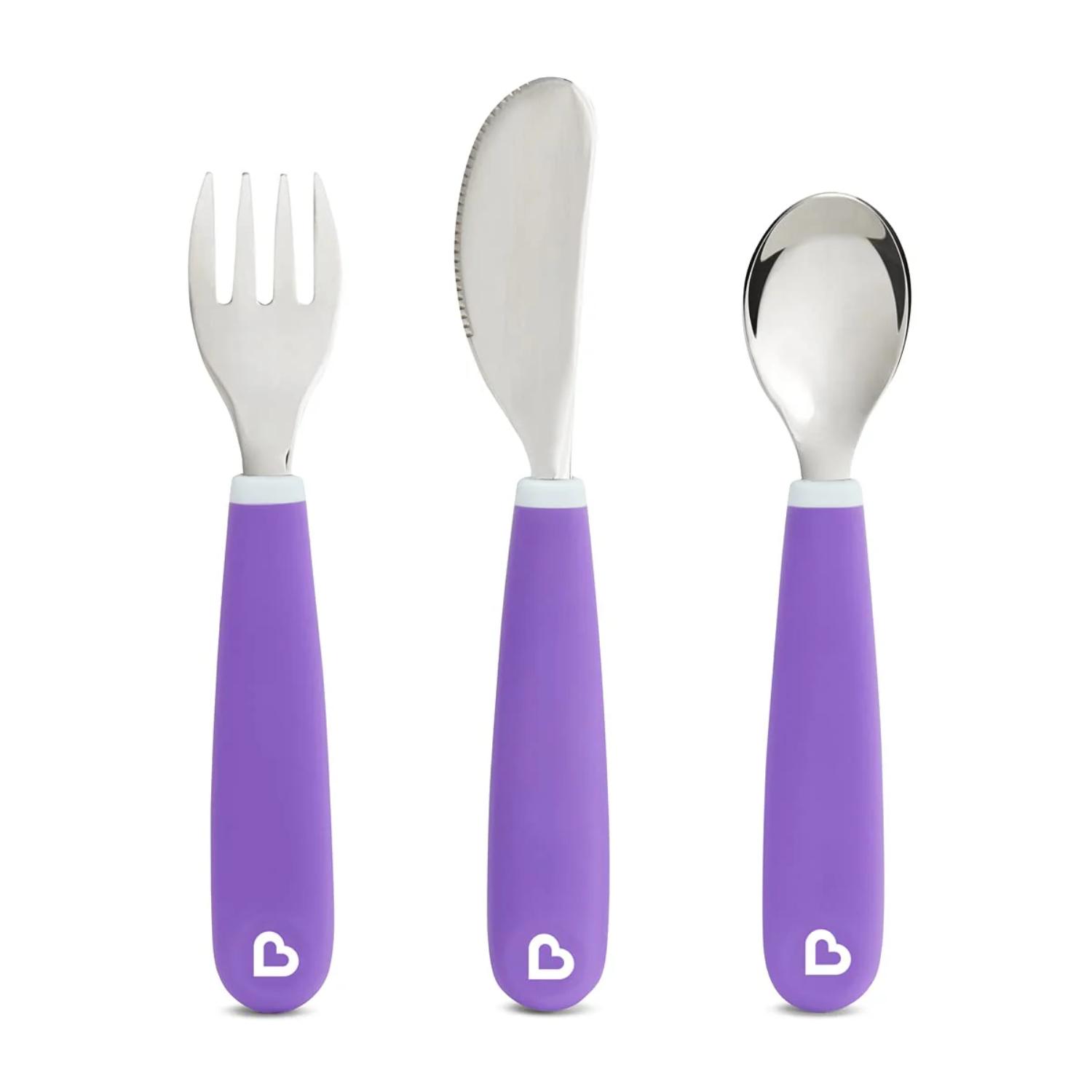 Set De Cubiertos Munchkin Morado