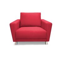 Sillon Casabella Cairo 1 Cuerpo Rojo