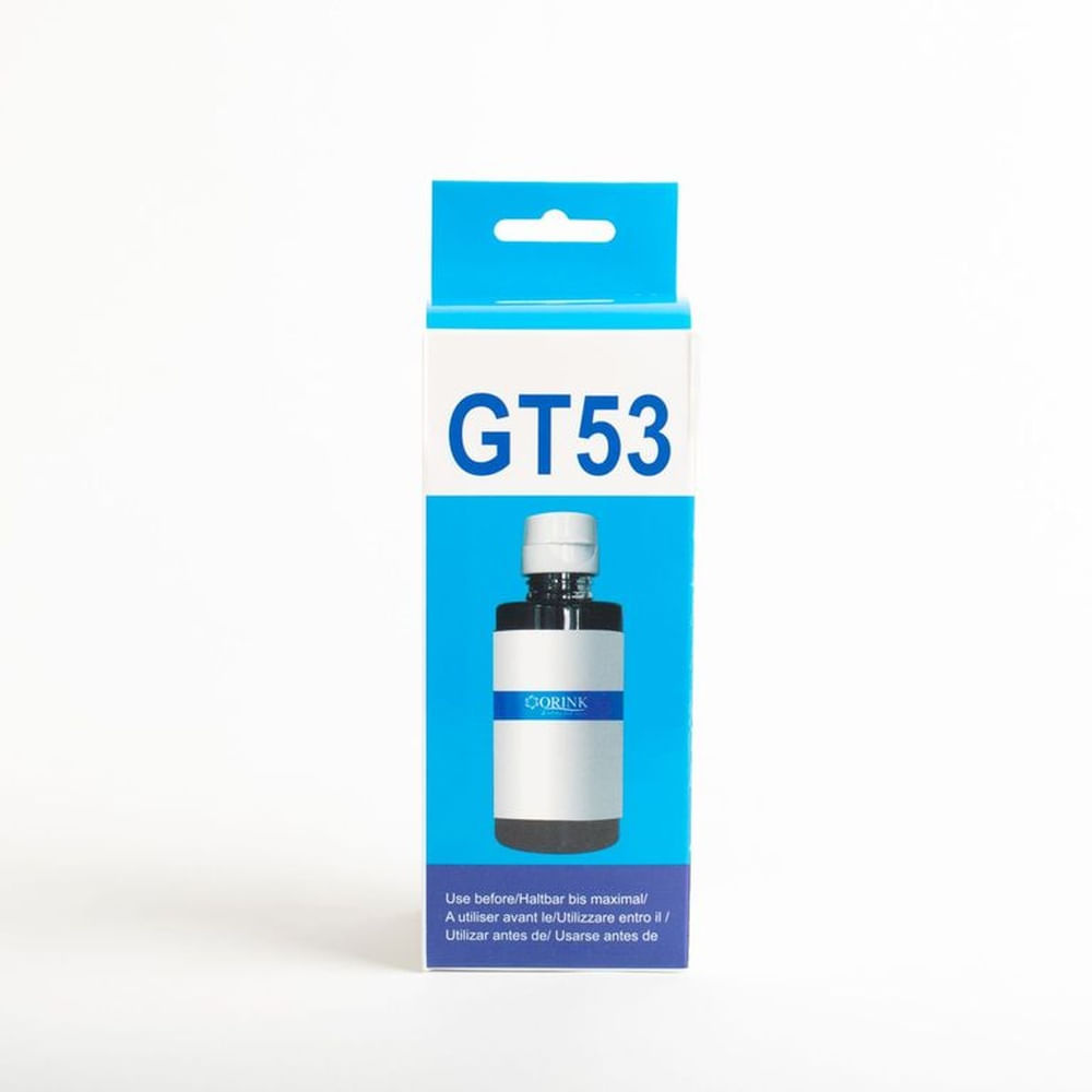 Tinta Compatible Orink GT 53 Negro Black 135 ml