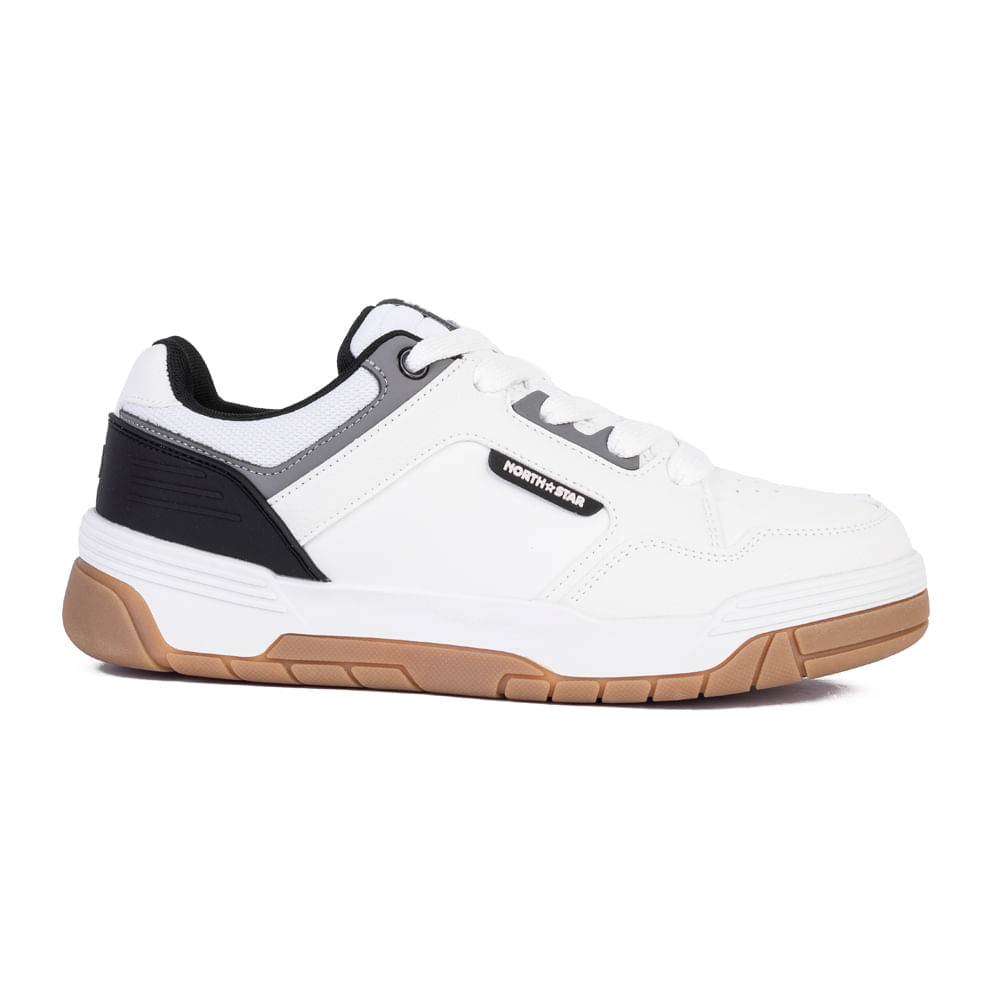 Zapatillas Urbanas North Star Hombre Skater Chunky 8811416 Blanco 42