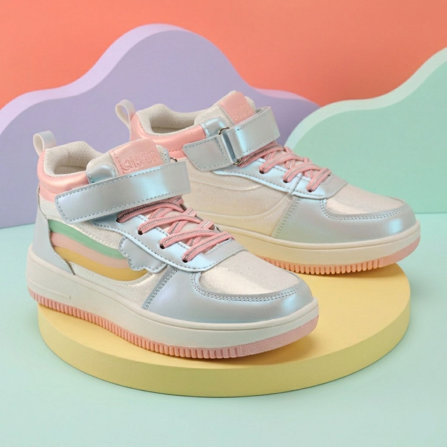 Zapatillas Urbanas Niña Circus Hinube Celeste 33