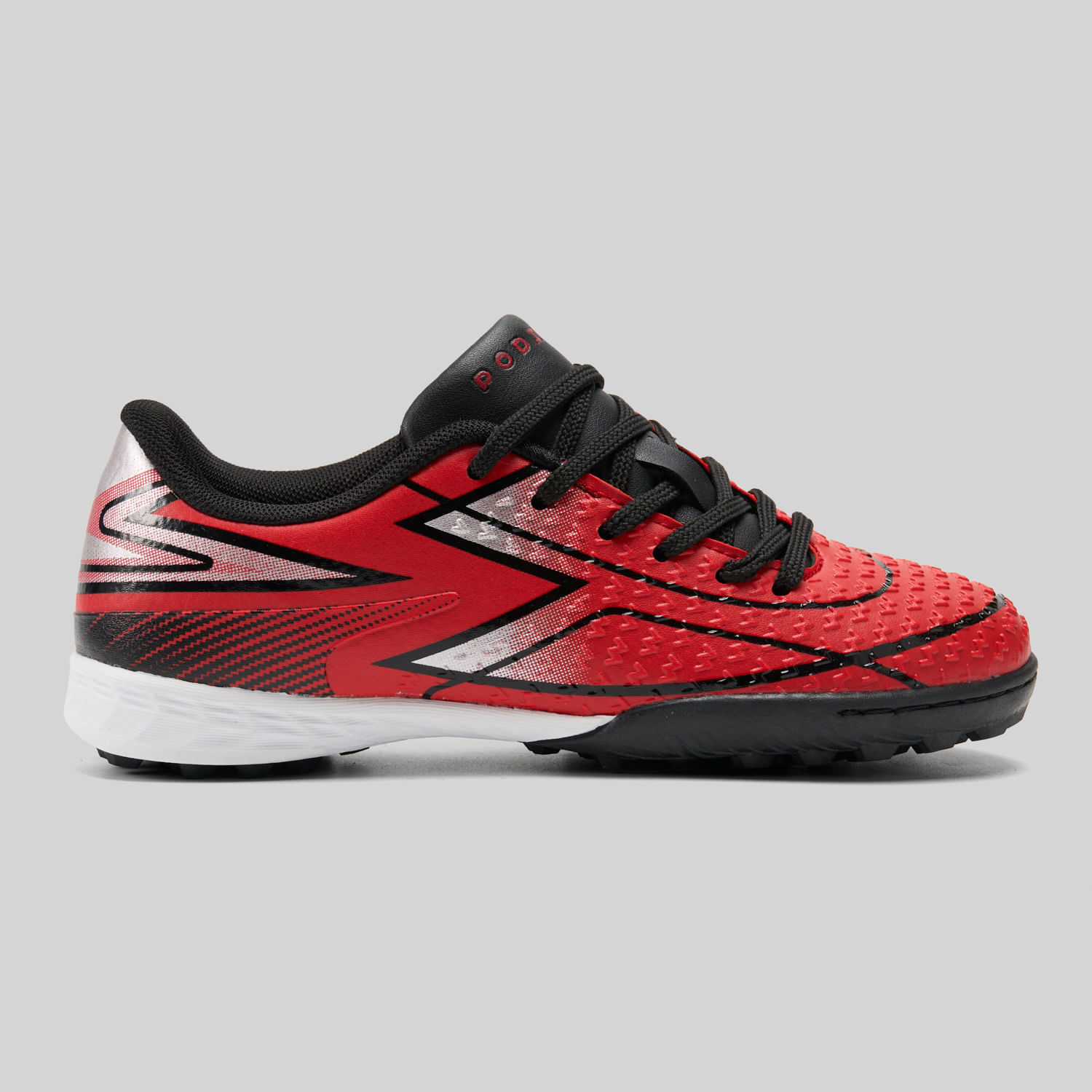 Zapatillas De Fútbol Niño Podium Rafi Jr Rojo 30