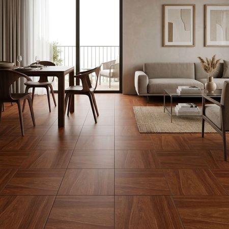 Piso Maderado Caoba Caramelo 60x60 1.80m2 Celima