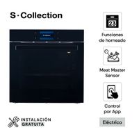 Horno Empotrable Eléctrico 75L Scollection Pure Black D3 TFT Air Fryer Meat Master Sensor
