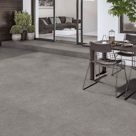 Piso Cerámico Cementicio Vita Gris 60x60cm 1.80m2 Celima - Calidad Comercial