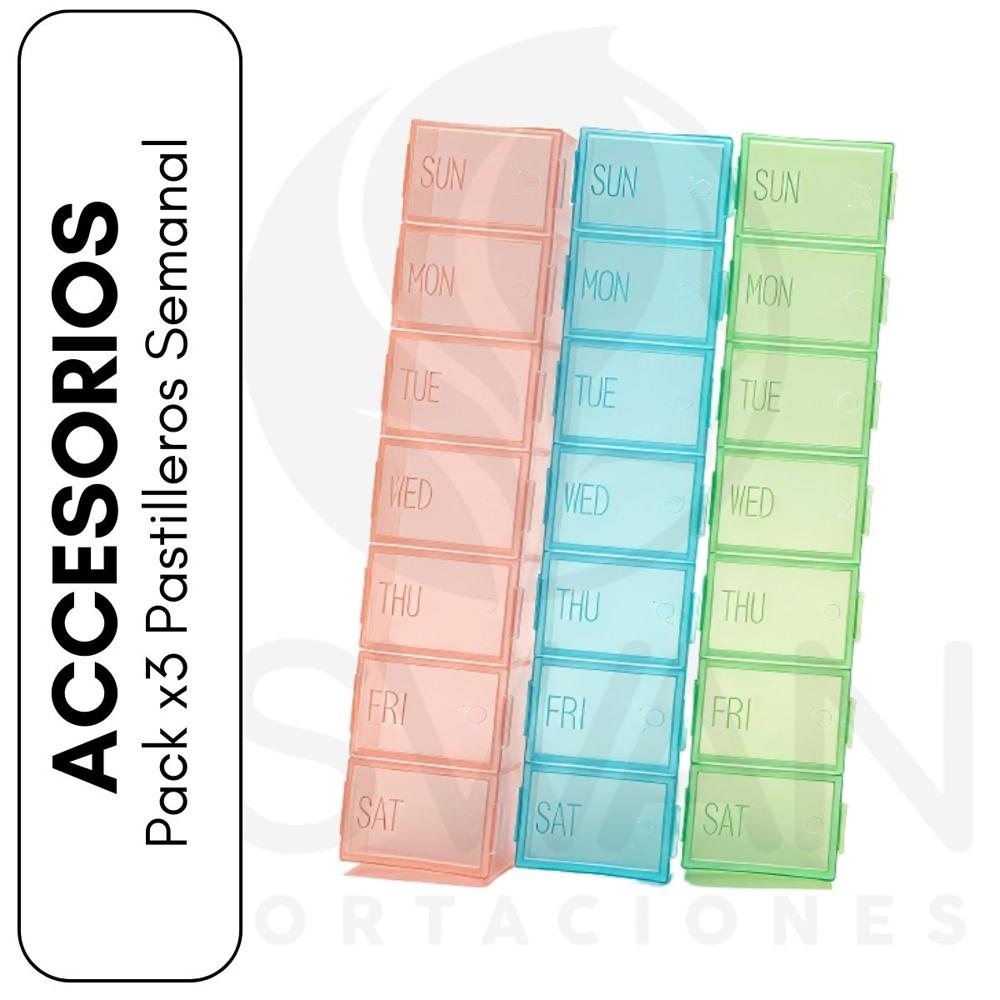 Pack x3 Pastilleros Semanal