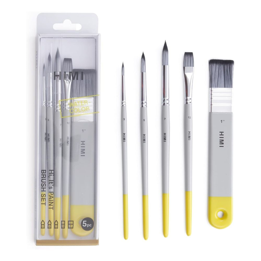Miya Himi Set 5 pinceles acuarelables