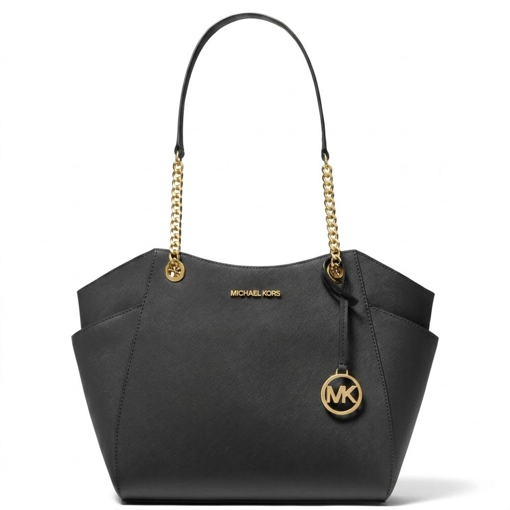 CARTERA TOTE MICHAEL KORS MONOGRAFIADA JET SET NEGRO