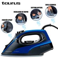 Plancha a Vapor Taurus Base Cerámica ATLAS 2400 Azul