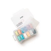 Miya Himi Gouache Twin Jelly Cup Set 12 colores especiales 8 camaleónicos y 4 metálicos