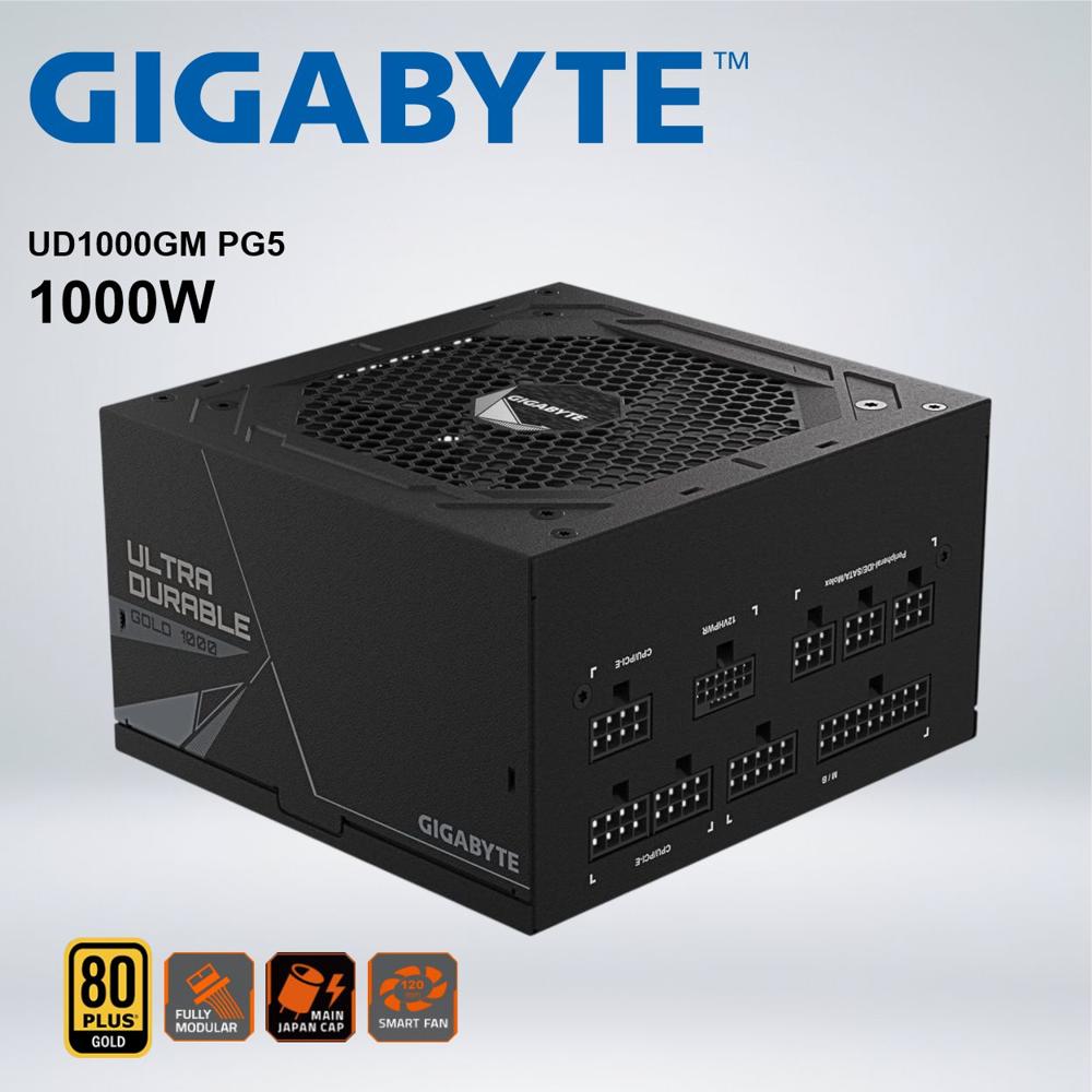 FUENTE DE ALIMENTACIÓN GIGABYTE UD1000GM PG5 1000W 80 PLUS GOLD MODULAR