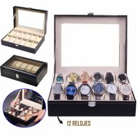 Organizador de Relojes BOX12 12 Compartimientos