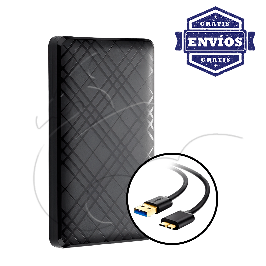 CASE EXTERNO DISCSO DURO SATA 2.5 USB 3.0 LAPTOP - PC