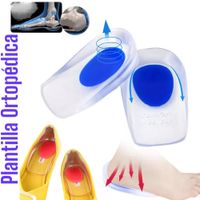 Plantilla Talonera De SIlicona Gel Flexible Para Espolon Calcaneo
