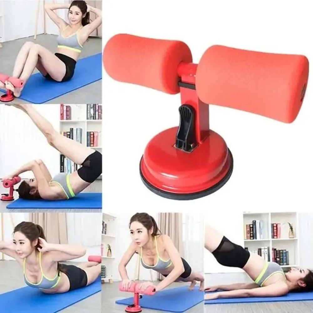Soporte para Abdominales Portátil con Ventosa de Alta Potencia - Gimnasio en Casa Multicolor