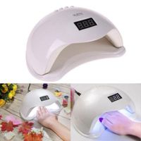 Lámpara de Uñas Profesional 48W Dual UV LED - Secador de Gel con Temporizador Inteligente