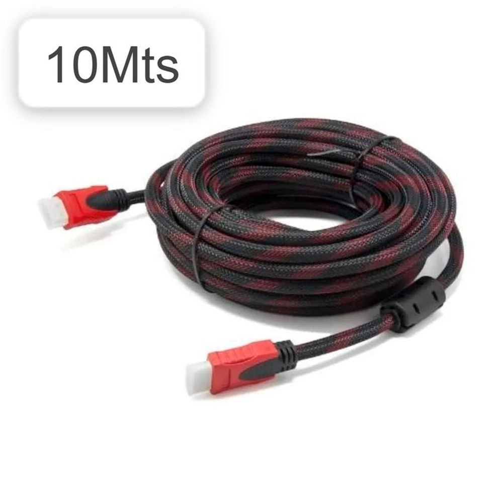 Cable HDMI - HDMI  10Metros Con Filtro Full HD 3D V14