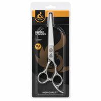 Tijera Profesional Golden Phoenix de Corte Plata 6.5 Pulgadas Barbería