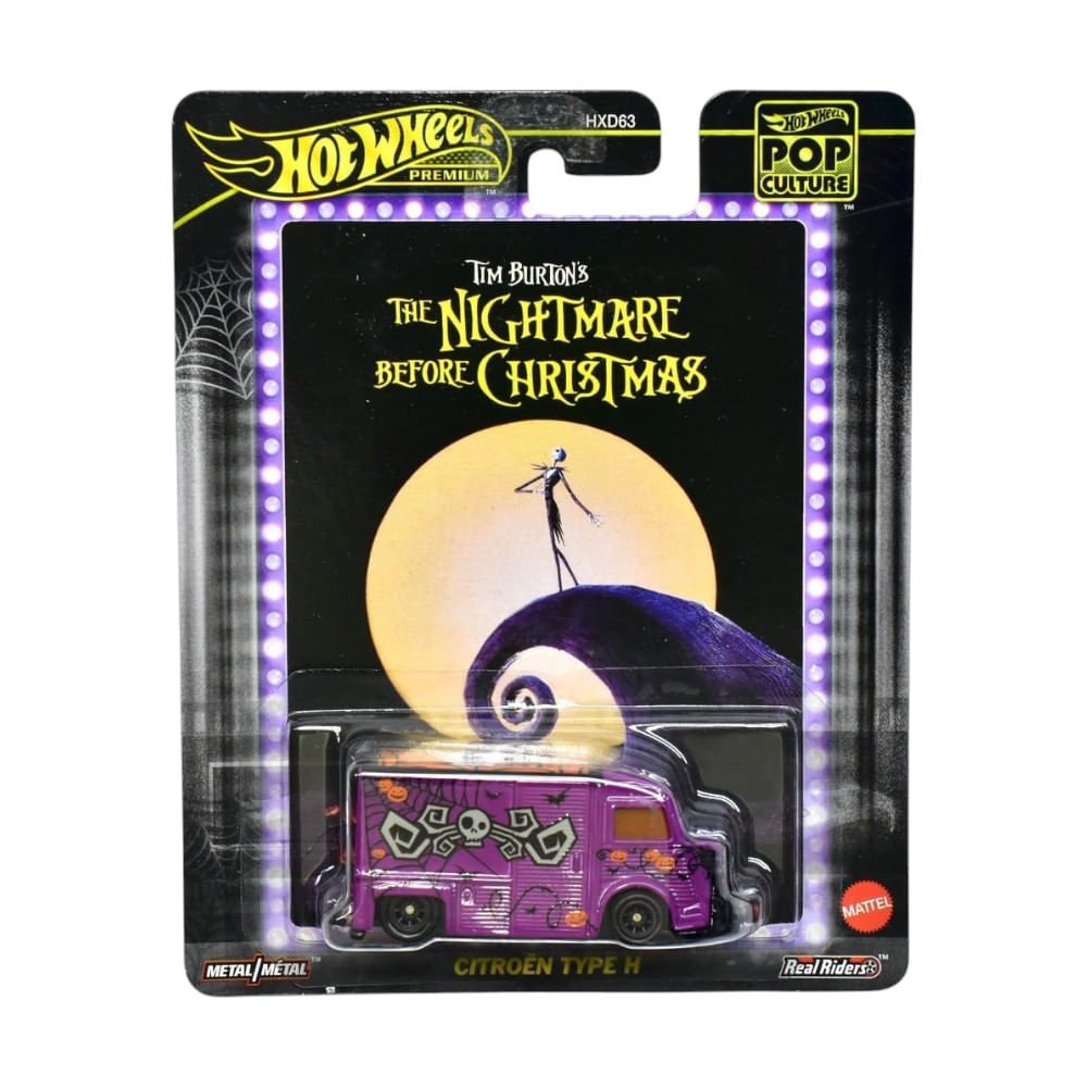 Hot Wheels Pop Culture The Nightmare before Christmas Citroen Type H 1-64