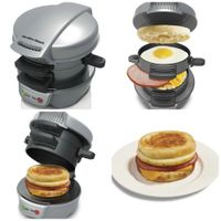 Máquina de Hamburguesas Panini para el Hogar Sandwichera  Electrica