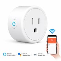 Enchufe Inteligente Smart Wifi Compatible Con Alexa y Google para el Hogar